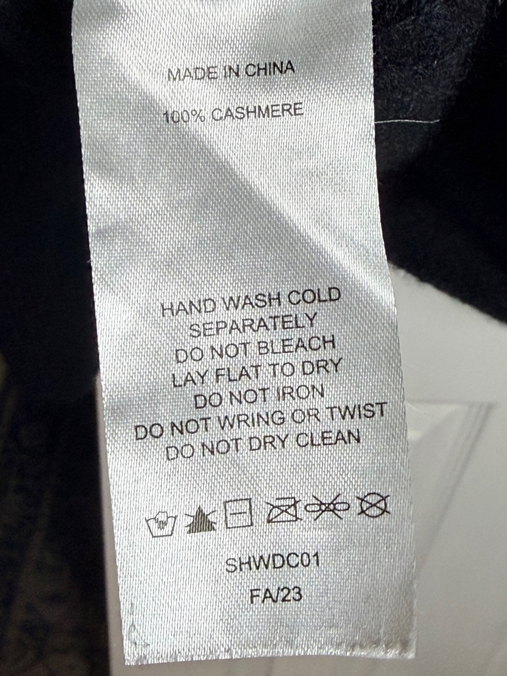 Quince Mongolian Cashmere Fisherman Turtleneck Sweater - Picture 8 of 9